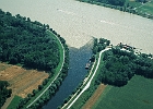 Mündung des Enns-Kanals, Donau-km 2109 : Mündung, Kanal